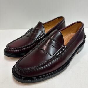 WORN ONCE Oak Street Bootmakers Beefroll Penny Loafer Handsewn Made in USA 9